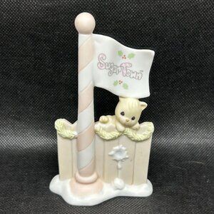 Precious Moments  Sugar Town "Flag pole" figurine